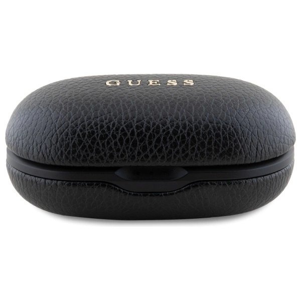 Belaidės ausinės Guess GUTWSPGTSPSK TWS + įkrovimo stotelė – juodos, Grained Classic Logo 3
