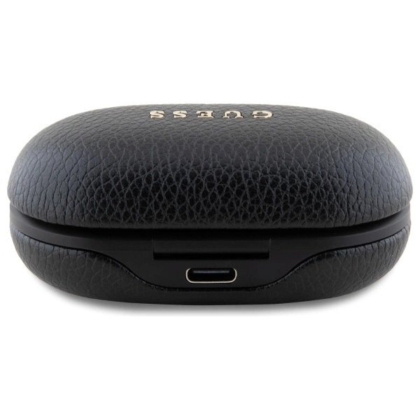 Belaidės ausinės Guess GUTWSPGTSPSK TWS + įkrovimo stotelė – juodos, Grained Classic Logo 4 Belaidės ausinės Guess GUTWSPGTSPSK TWS + įkrovimo stotelė – juodos, Grained Classic Logo 4