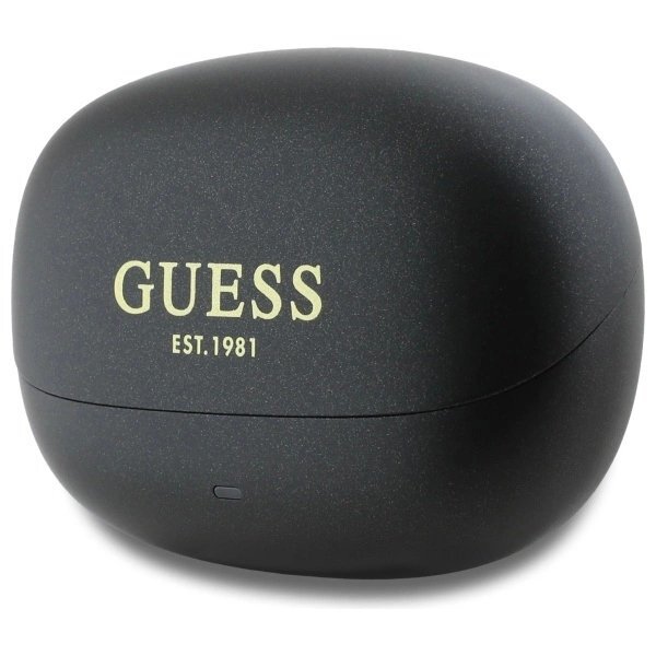Belaidės ausinės Guess GUTWST88MCTGK TWS + įkrovimo stotelė – juodos, Capsule Printed Logo 2 Belaidės ausinės Guess GUTWST88MCTGK TWS + įkrovimo stotelė – juodos, Capsule Printed Logo 2
