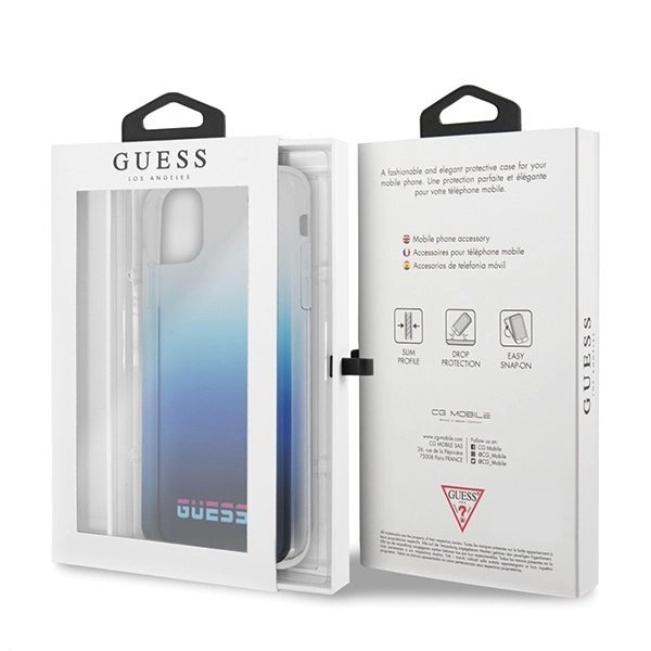 Guess California iPhone 11 Pro Dėklas - Mėlynas 6