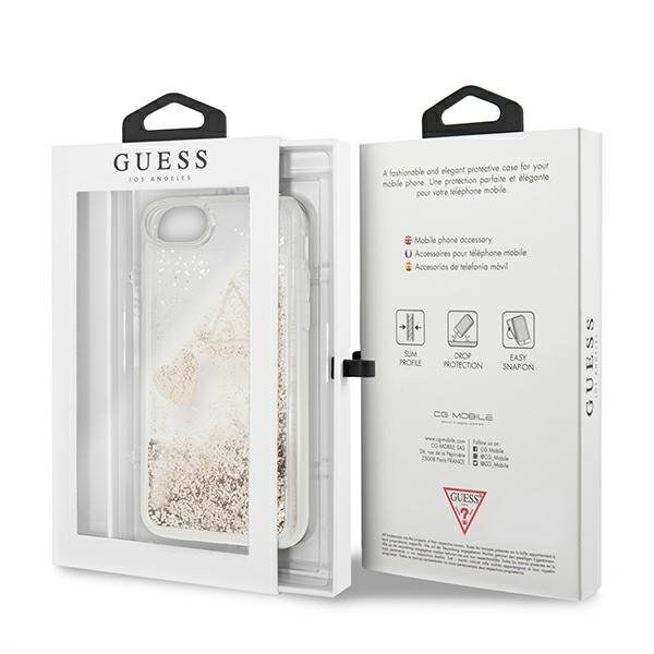 Dėklas Guess case cover for iPhone 7/8 / SE 2020 / SE 2022 Auksinis (GUE002073-0) 6 Dėklas Guess case cover for iPhone 7/8 / SE 2020 / SE 2022 Auksinis (GUE002073-0) 6
