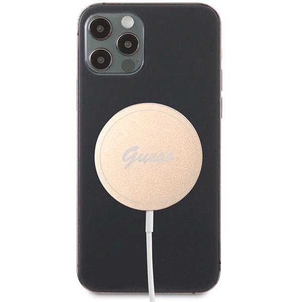 Guess case for induction GUCBMSLRD 15W MagSafe - gold 1 Guess case for induction GUCBMSLRD 15W MagSafe - gold 1