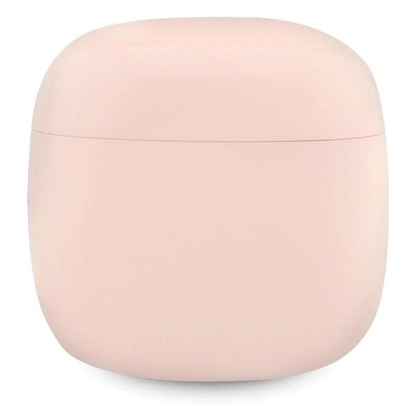 Guess Classic EST Logo TWS Bluetooth Ausinės + docking station - Rožinis 1