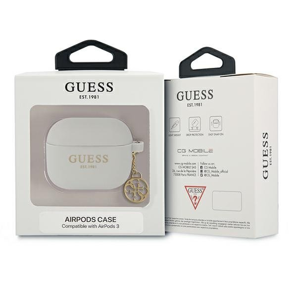 Dėklas Guess GUA3LSC4EG AirPods 3 Pilkas 2 Dėklas Guess GUA3LSC4EG AirPods 3 Pilkas 2