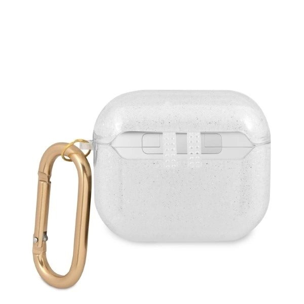 Guess GUA3UCG4GT AirPods 3 cover Permatomas Glitter Collection 1