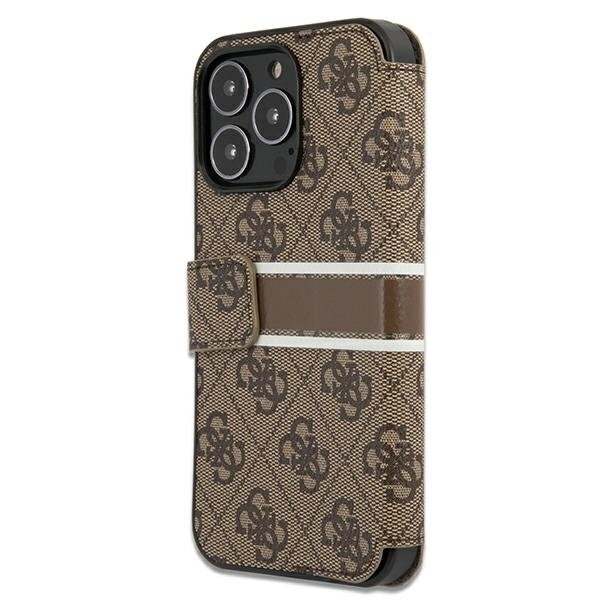 Dėklas Guess GUBKP13L4GDBR iPhone 13 Pro / 13 6.1 Rudas 3