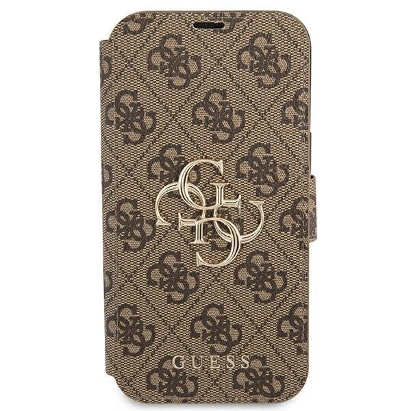 Dėklas Guess 4G Big Metal Logo GUBKP13X4GMGBR iPhone 13 Pro Max Rudas 1