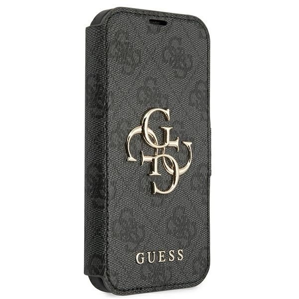 Guess GUBKP13X4GMGGR iPhone 13 Pro Max 6.7" Pilkas/Pilkas book 4G Big Metal Logo 2 Guess GUBKP13X4GMGGR iPhone 13 Pro Max 6.7" Pilkas/Pilkas book 4G Big Metal Logo 2
