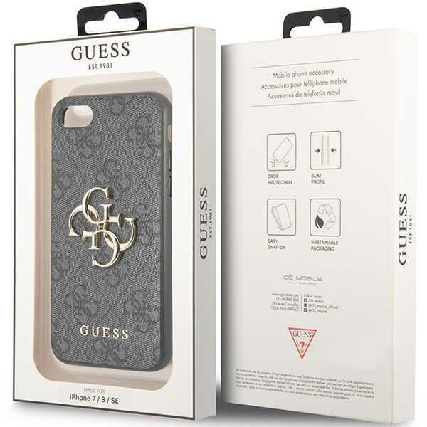 Dėklas Guess 4G Big Metal Logo GUHCI84GMGGR iPhone 7/8/SE 2020/ 2022 Pilkas 7 Dėklas Guess 4G Big Metal Logo GUHCI84GMGGR iPhone 7/8/SE 2020/ 2022 Pilkas 7