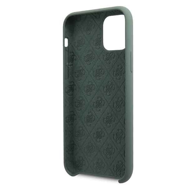 Originalus Guess Dėklas Guhcn58Ls4Gka Iphone 11 Pro Chaki Silicone 4G Tone On Tone 3 Originalus Guess Dėklas Guhcn58Ls4Gka Iphone 11 Pro Chaki Silicone 4G Tone On Tone 3