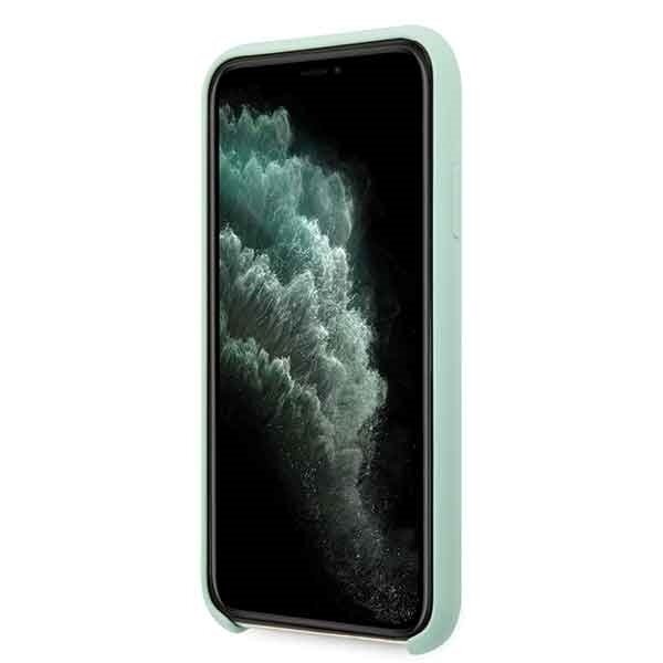 Originalus Guess Dėklas Guhcn58Lslmggr Iphone 11 Pro Žalias Hard Case Silicone Vintage Auksinis Logo 5 Originalus Guess Dėklas Guhcn58Lslmggr Iphone 11 Pro Žalias Hard Case Silicone Vintage Auksinis Logo 5