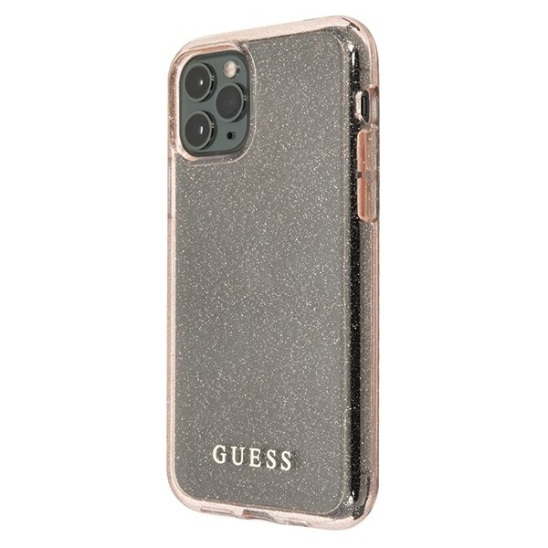 Originalus Guess Dėklas Guhcn58Pcglpi Iphone 11 Pro Rožinis Hard Case Glitter 1 Originalus Guess Dėklas Guhcn58Pcglpi Iphone 11 Pro Rožinis Hard Case Glitter 1