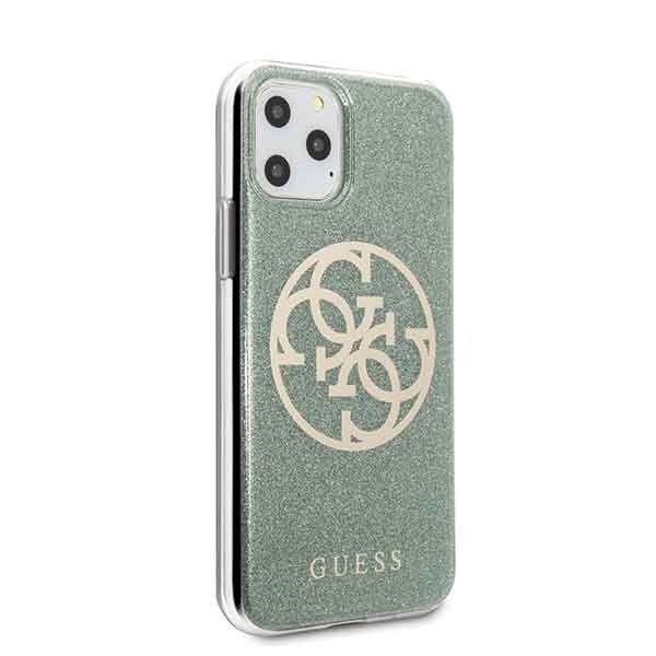 Originalus Guess Dėklas Guhcn58Pcuglka Iphone 11 Pro Chaki 4G Circle Glitter 4 Originalus Guess Dėklas Guhcn58Pcuglka Iphone 11 Pro Chaki 4G Circle Glitter 4
