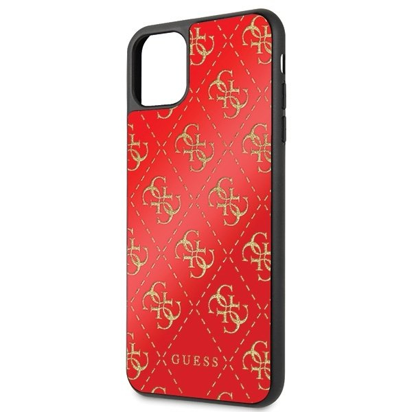 Originalus Guess Dėklas Guhcn654Ggpre Iphone 11 Pro Max Raudonas Hard Case 4G Double Layer Glitter 2 Originalus Guess Dėklas Guhcn654Ggpre Iphone 11 Pro Max Raudonas Hard Case 4G Double Layer Glitter 2
