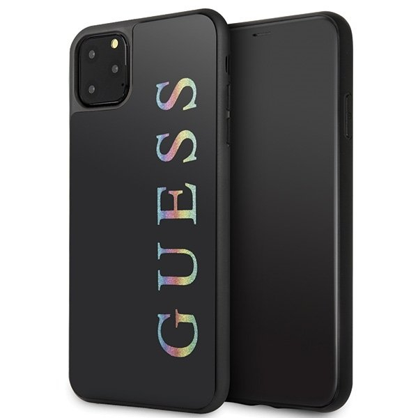Originalus Guess Dėklas Guhcn65Lgmlbk Iphone 11 Pro Max Juodas Nugarėlė Glitter Logo Originalus Guess Dėklas Guhcn65Lgmlbk Iphone 11 Pro Max Juodas Nugarėlė Glitter Logo