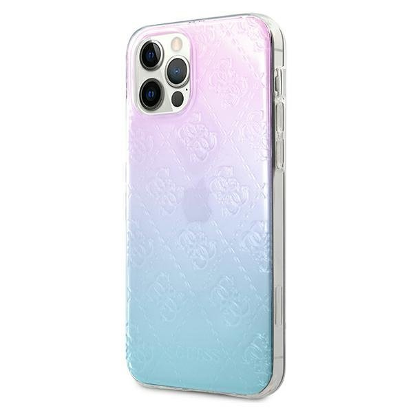 Originalus Guess dėklas Guhcp12L3D4Ggbp Iphone 12 Pro Max mėlynas-rožinis 4G 3D Pattern kolekcija UGLX912 1 Originalus Guess dėklas Guhcp12L3D4Ggbp Iphone 12 Pro Max mėlynas-rožinis 4G 3D Pattern kolekcija UGLX912 1