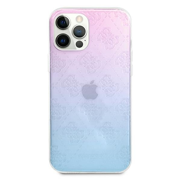 Originalus Guess dėklas Guhcp12L3D4Ggbp Iphone 12 Pro Max mėlynas-rožinis 4G 3D Pattern kolekcija UGLX912 2 Originalus Guess dėklas Guhcp12L3D4Ggbp Iphone 12 Pro Max mėlynas-rožinis 4G 3D Pattern kolekcija UGLX912 2