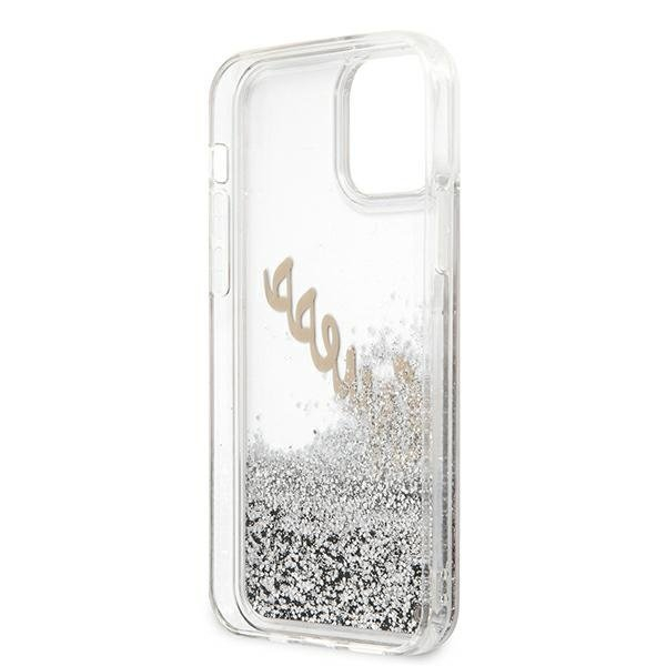 Dėklas Guess GUHCP12LGLVSSI Glitter Vintage Script iPhone 12 Pro Max 6,7" Sidabrinis 7 Dėklas Guess GUHCP12LGLVSSI Glitter Vintage Script iPhone 12 Pro Max 6,7" Sidabrinis 7