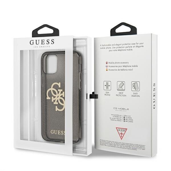 Originalus Guess dėklas GUHCP12LPCUGL4GBK iPhone 12 Pro Max 6.7 Juodas Glitter 4G Big Logo 7 Originalus Guess dėklas GUHCP12LPCUGL4GBK iPhone 12 Pro Max 6.7 Juodas Glitter 4G Big Logo 7
