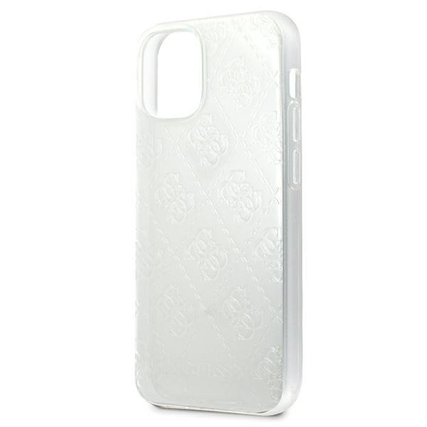 Originalus Guess Dėklas Guhcp12S3D4Gtr Iphone 12 Mini 5,4" Skaidrus 4G 3D Pattern Collection 5 Originalus Guess Dėklas Guhcp12S3D4Gtr Iphone 12 Mini 5,4" Skaidrus 4G 3D Pattern Collection 5