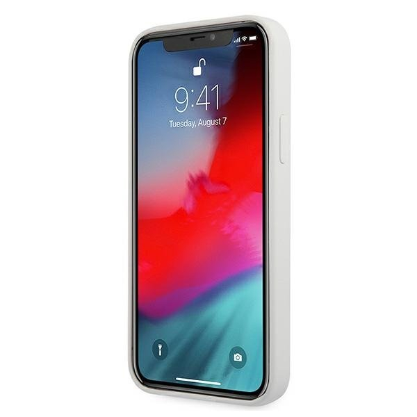 Dėklas Guess GUHCP12SLSVSCR Script Vintage iPhone 12 mini 5,4" kreminės spalvos 4 Dėklas Guess GUHCP12SLSVSCR Script Vintage iPhone 12 mini 5,4" kreminės spalvos 4