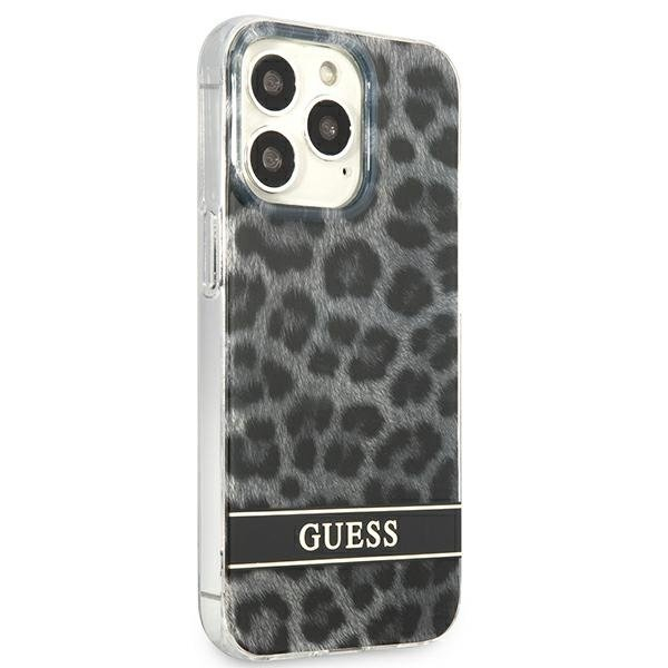 Dėklas Guess GUHCP13LHSLEOK iPhone 13 Pro Leopard Pilkas 3 Dėklas Guess GUHCP13LHSLEOK iPhone 13 Pro Leopard Pilkas 3