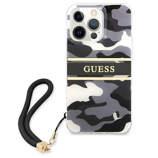 Dėklas Guess GUHCP13LKCABBK iPhone 13 Pro / 13 Juodas 2 Dėklas Guess GUHCP13LKCABBK iPhone 13 Pro / 13 Juodas 2