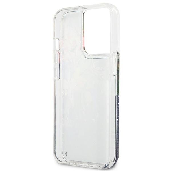 Dėklas Guess Flower Liquid Glitter GUHCP13LLFLSB iPhone 13 Pro Mėlynas 6 Dėklas Guess Flower Liquid Glitter GUHCP13LLFLSB iPhone 13 Pro Mėlynas 6
