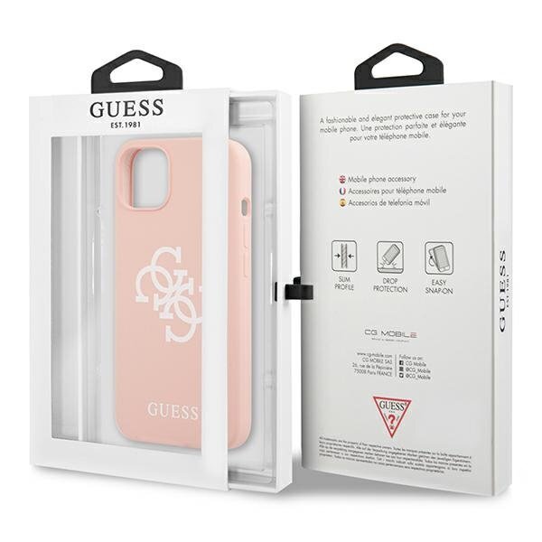 Dėklas Guess GUHCP13MLS4GWPI iPhone 13 6,1" rožinis 7 Dėklas Guess GUHCP13MLS4GWPI iPhone 13 6,1" rožinis 7