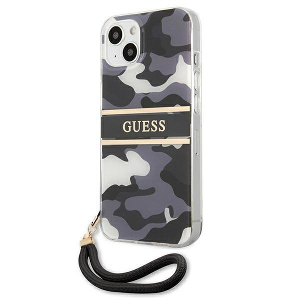 Dėklas Guess GUHCP13SKCABBK iPhone 13 mini Juodas 1 Dėklas Guess GUHCP13SKCABBK iPhone 13 mini Juodas 1