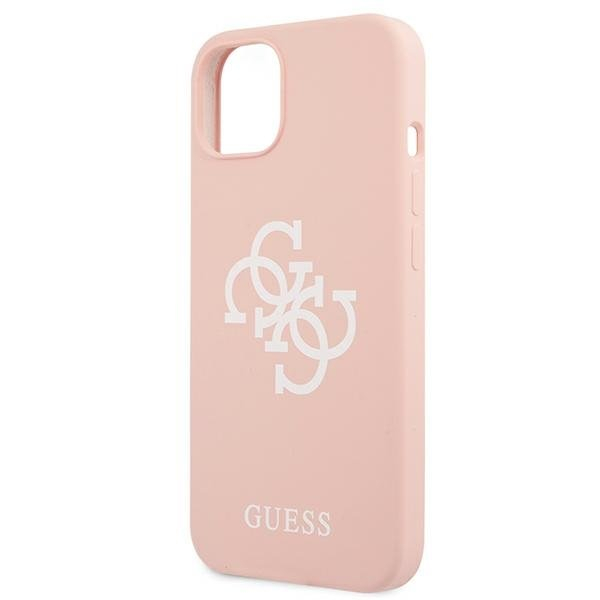 Dėklas Guess GUHCP13SLS4GWPI iPhone 13 mini 5,4" Rožinis 5 Dėklas Guess GUHCP13SLS4GWPI iPhone 13 mini 5,4" Rožinis 5