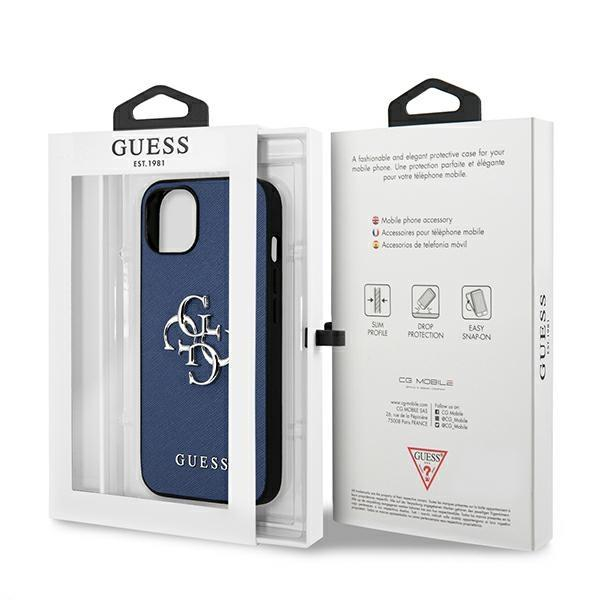 Dėklas Guess GUHCP13SSA4GSBL iPhone 13 mini Mėlynas 7 Dėklas Guess GUHCP13SSA4GSBL iPhone 13 mini Mėlynas 7