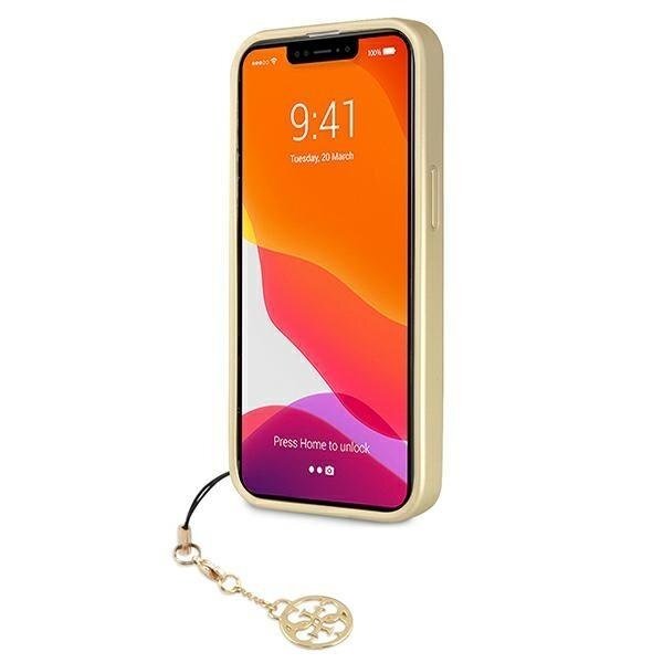 Originalus Guess dėklas GUHCP13XGF4GGR iPhone 13 Pro Max 6,7" Pilkas 4G Charms Collection 4 Originalus Guess dėklas GUHCP13XGF4GGR iPhone 13 Pro Max 6,7" Pilkas 4G Charms Collection 4