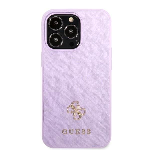 Dėklas Guess Saffiano GUHCP13XPS4MU iPhone 13 Pro Max Purpurinis 2 Dėklas Guess Saffiano GUHCP13XPS4MU iPhone 13 Pro Max Purpurinis 2