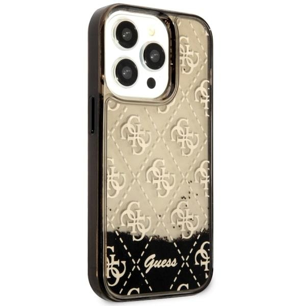 Dėklas Guess Liquid Glitter 4G Transculent GUHCP14LLC4PSGK iPhone 14 Pro Juodas 3 Dėklas Guess Liquid Glitter 4G Transculent GUHCP14LLC4PSGK iPhone 14 Pro Juodas 3