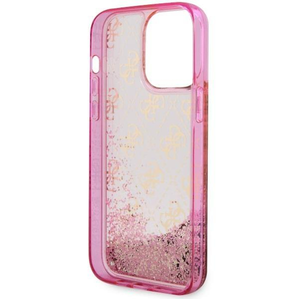 Dėklas Guess Liquid Glitter 4G Transculent GUHCP14LLC4PSGP iPhone 14 Pro Rožinis 6 Dėklas Guess Liquid Glitter 4G Transculent GUHCP14LLC4PSGP iPhone 14 Pro Rožinis 6
