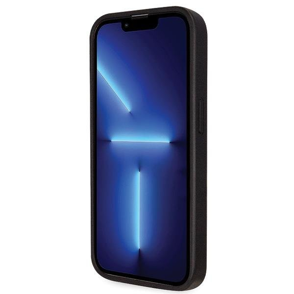 Originalus dėklas Guess GUHCP14LP4TDSCPK case skirta iPhone 14 Pro - Juodas Crossbody 4G Metal Logo 4 Originalus dėklas Guess GUHCP14LP4TDSCPK case skirta iPhone 14 Pro - Juodas Crossbody 4G Metal Logo 4