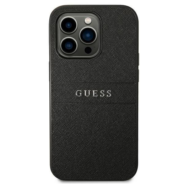 Dėklas Guess Saffiano Strap GUHCP14LPSASBBK iPhone 14 Pro Juodas 5 Dėklas Guess Saffiano Strap GUHCP14LPSASBBK iPhone 14 Pro Juodas 5