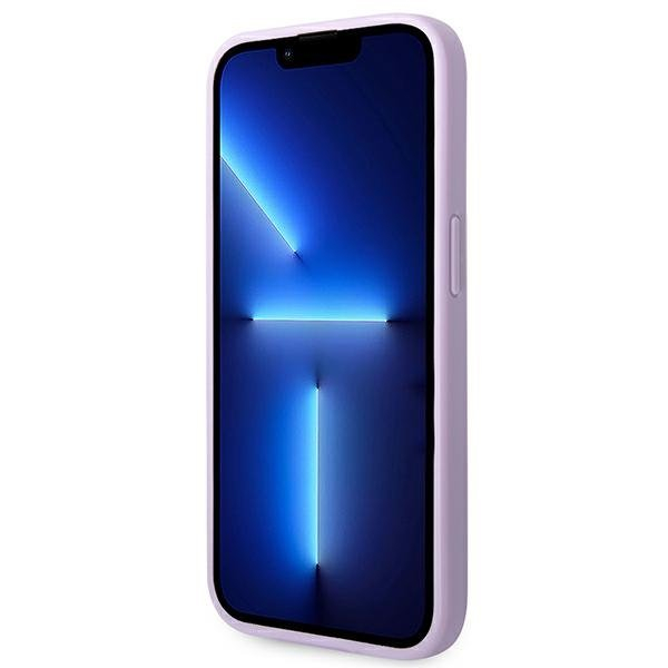 Dėklas Guess Saffiano Strap GUHCP14LPSASBPU iPhone 14 Pro Purpurinis 2