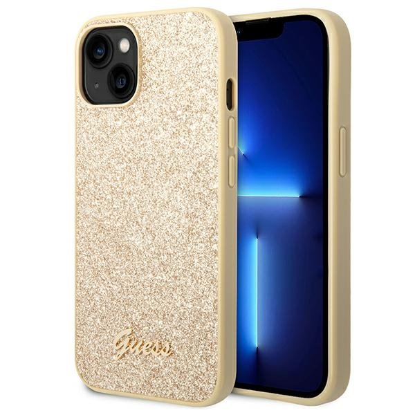 Dėklas Guess GUHCP14MHGGSHD iPhone 14 Plus Auksinis Dėklas Guess GUHCP14MHGGSHD iPhone 14 Plus Auksinis
