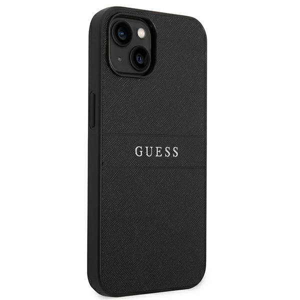 Dėklas Guess Saffiano Strap GUHCP14MPSASBBK iPhone 14 Plus Juodas 3 Dėklas Guess Saffiano Strap GUHCP14MPSASBBK iPhone 14 Plus Juodas 3