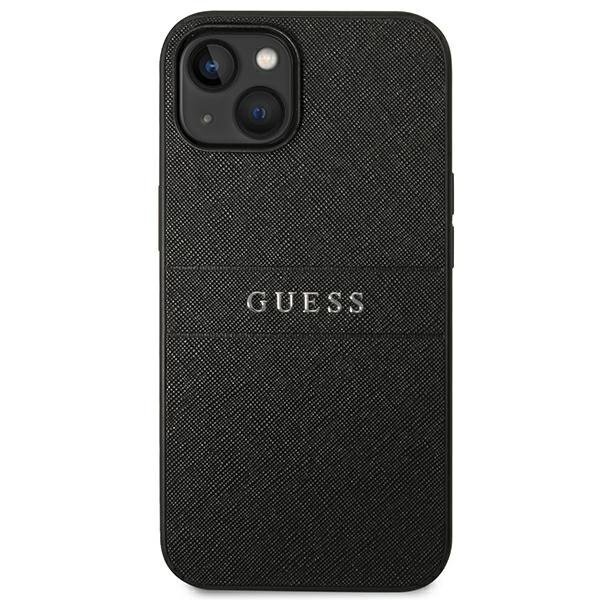 Dėklas Guess Saffiano Strap GUHCP14MPSASBBK iPhone 14 Plus Juodas 5 Dėklas Guess Saffiano Strap GUHCP14MPSASBBK iPhone 14 Plus Juodas 5