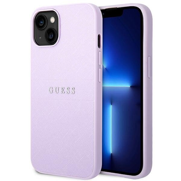 iPhone 14 Plus / 15 Plus Guess dėklas – violetinis iPhone 14 Plus / 15 Plus Guess dėklas – violetinis