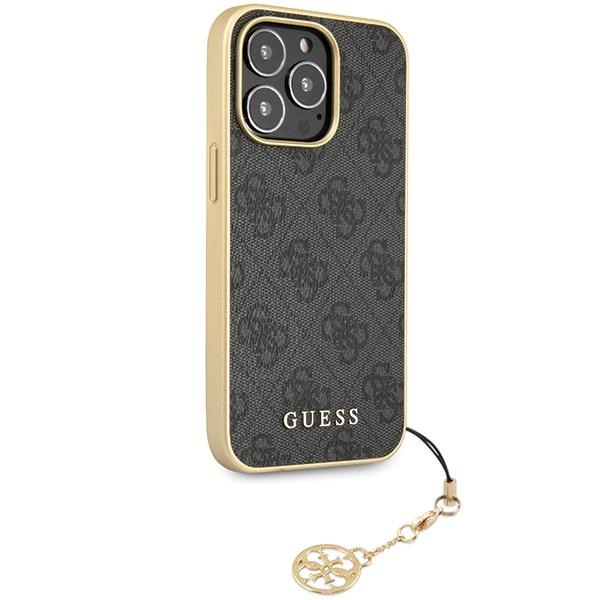 Dėklas Guess 4G Charms Collection GUHCP14XGF4GGR iPhone 14 Pro Max Pilkas 3 Dėklas Guess 4G Charms Collection GUHCP14XGF4GGR iPhone 14 Pro Max Pilkas 3