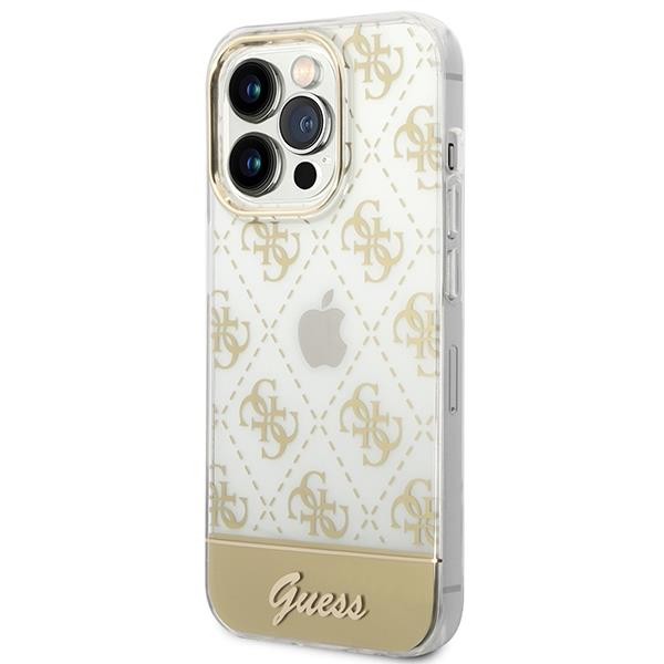 Dėklas Guess Pattern Script GUHCP14XHG4MHG iPhone 14 Pro Max Auksinis 1 Dėklas Guess Pattern Script GUHCP14XHG4MHG iPhone 14 Pro Max Auksinis 1