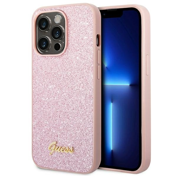 Dėklas Guess GUHCP14XHGGSHP iPhone 14 Pro Max Rožinis Dėklas Guess GUHCP14XHGGSHP iPhone 14 Pro Max Rožinis