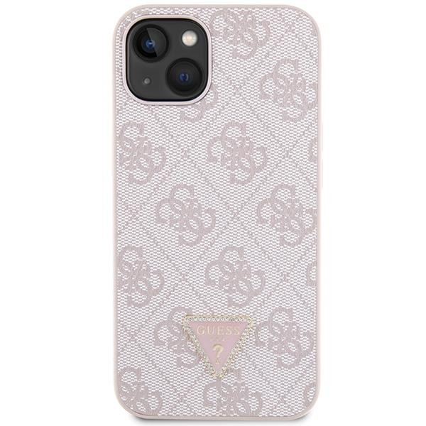 Originalus dėklas Guess GUHCP14XP4TDSCPP case skirta iPhone 14 Pro Max 6.7 - rožinis Crossbody 4G Metal Logo 2 Originalus dėklas Guess GUHCP14XP4TDSCPP case skirta iPhone 14 Pro Max 6.7 - rožinis Crossbody 4G Metal Logo 2