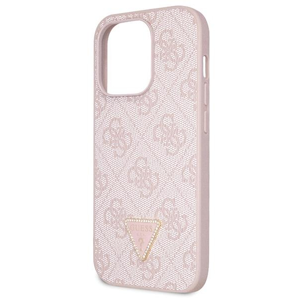 Originalus dėklas Guess GUHCP15LP4TDSCPP iPhone 15 Pro 6.1  rožinis/rožinis hardcase Crossbody 4G Metal Logo 6 Originalus dėklas Guess GUHCP15LP4TDSCPP iPhone 15 Pro 6.1  rožinis/rožinis hardcase Crossbody 4G Metal Logo 6