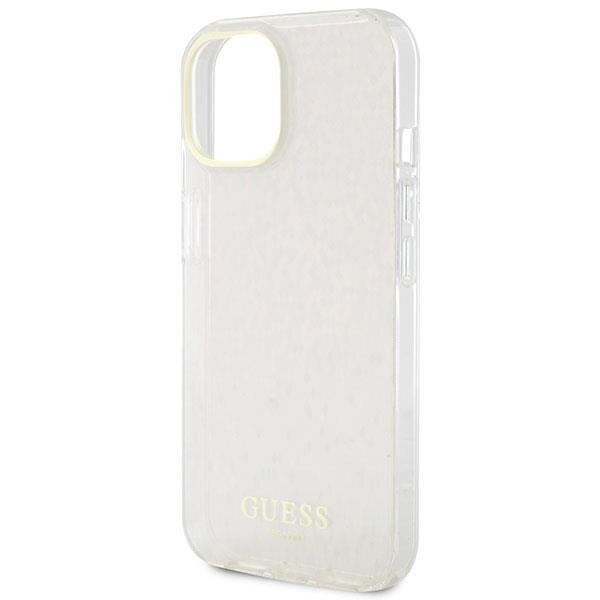 Originalus dėklas Guess GUHCP15SHDECMP iPhone 15 6.1  rožinis/rožinis hardcase IML Faceted Mirror Disco Iridescent 5 Originalus dėklas Guess GUHCP15SHDECMP iPhone 15 6.1  rožinis/rožinis hardcase IML Faceted Mirror Disco Iridescent 5