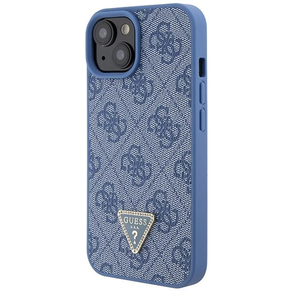 Originalus dėklas Guess GUHCP15SP4TDSCPB iPhone 15 6.1  Mėlynas/Mėlynas hardcase Crossbody 4G Metal Logo 2 Originalus dėklas Guess GUHCP15SP4TDSCPB iPhone 15 6.1  Mėlynas/Mėlynas hardcase Crossbody 4G Metal Logo 2